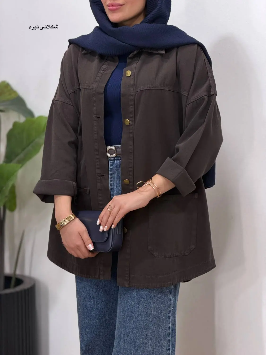 مانتو کتی کتان کاغذی جانا